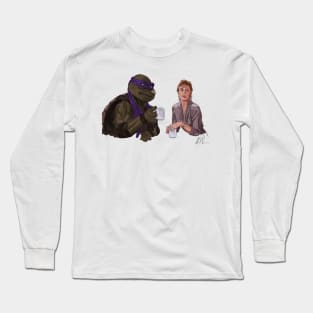 TMNT2: Coffee Break Long Sleeve T-Shirt